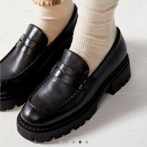 Free People Lyra Lug Sole Loafers